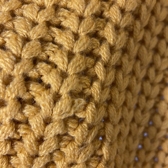 Mustard Yellow Open Front Cardigan - Picture 6 of 13